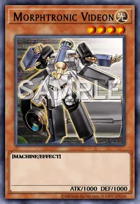 Morphtronic Videon, Yu-Gi-Oh! card, LIGHT