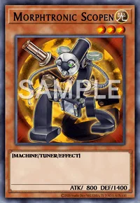Morphtronic Scopen, Yu-Gi-Oh! card, LIGHT