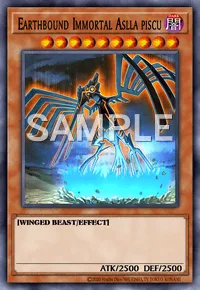 Earthbound Immortal Aslla piscu, Yu-Gi-Oh! card, DARK