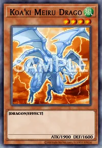 Koa'ki Meiru Drago, Yu-Gi-Oh! card, WIND