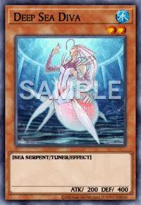Deep Sea Diva, Yu-Gi-Oh! card, WATER