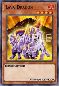 Lava Dragon, Yu-Gi-Oh! card, FIRE