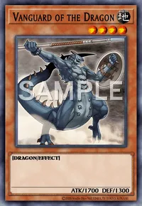 Vanguard of the Dragon, Yu-Gi-Oh! card, EARTH
