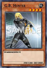 G.B. Hunter, Yu-Gi-Oh! card, EARTH