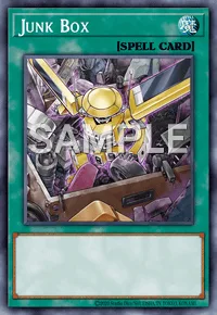 Junk Box, Yu-Gi-Oh! card, SPELL