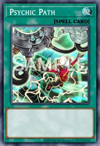Psychic Path, Yu-Gi-Oh! card, SPELL