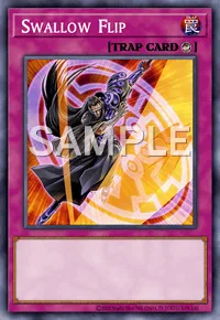 Swallow Flip, Yu-Gi-Oh! card, TRAP