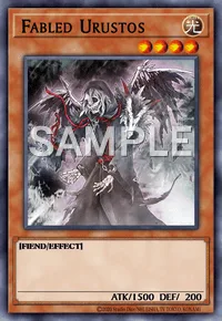 Fabled Urustos, Yu-Gi-Oh! card, LIGHT