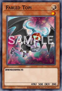 Fabled Topi, Yu-Gi-Oh! card, LIGHT