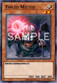 Fabled Miztoji, Yu-Gi-Oh! card, LIGHT