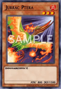 Jurrac Ptera, Yu-Gi-Oh! card, FIRE
