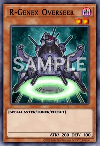 R-Genex Overseer, Yu-Gi-Oh! card, DARK