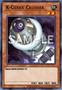 R-Genex Crusher, Yu-Gi-Oh! card, EARTH