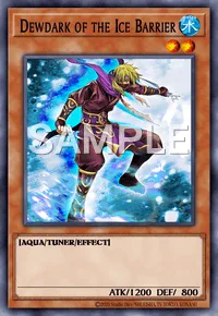 Dewdark of the Ice Barrier, Yu-Gi-Oh! card, WATER
