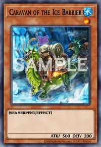 Caravan of the Ice Barrier, Yu-Gi-Oh! card, WATER
