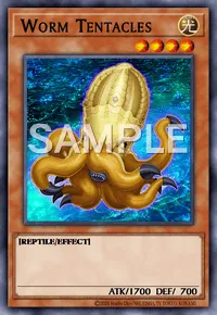 Worm Tentacles, Yu-Gi-Oh! card, LIGHT