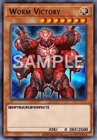 Worm Victory, Yu-Gi-Oh! card, LIGHT