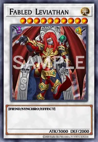 Fabled Leviathan, Yu-Gi-Oh! card, LIGHT