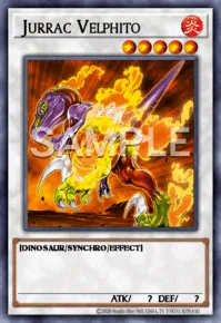 Jurrac Velphito, Yu-Gi-Oh! card, FIRE