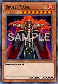 Skull Flame, Yu-Gi-Oh! card, FIRE