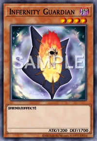 Infernity Guardian, Yu-Gi-Oh! card, DARK