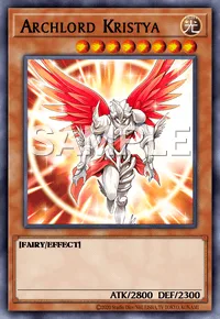 Archlord Kristya, Yu-Gi-Oh! card, LIGHT