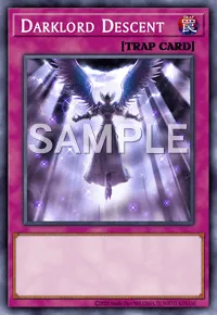 Darklord Descent, Yu-Gi-Oh! card, TRAP