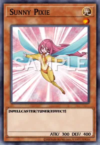 Sunny Pixie, Yu-Gi-Oh! card, LIGHT