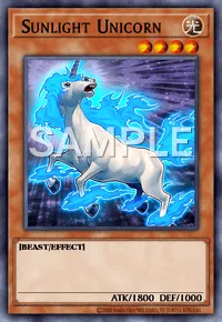 Sunlight Unicorn, Yu-Gi-Oh! card, LIGHT