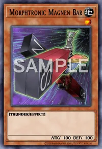 Morphtronic Magnen Bar, Yu-Gi-Oh! card, EARTH
