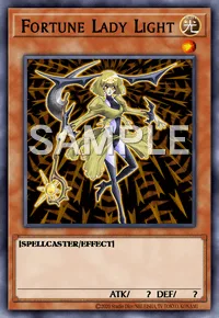 Fortune Lady Light, Yu-Gi-Oh! card, LIGHT