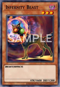 Infernity Beast, Yu-Gi-Oh! card, DARK