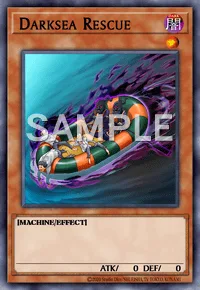 Darksea Rescue, Yu-Gi-Oh! card, DARK
