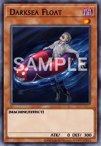 Darksea Float, Yu-Gi-Oh! card, DARK