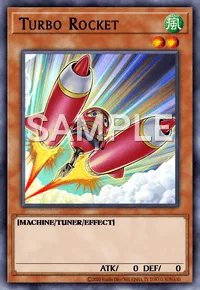 Turbo Rocket, Yu-Gi-Oh! card, WIND