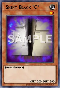 Shiny Black "C", Yu-Gi-Oh! card, EARTH