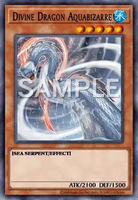 Divine Dragon Aquabizarre, Yu-Gi-Oh! card, WATER