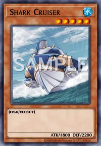 Shark Cruiser, Yu-Gi-Oh! card, WATER
