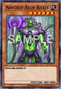 Armored Axon Kicker, Yu-Gi-Oh! card, EARTH