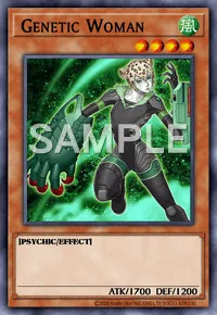 Genetic Woman, Yu-Gi-Oh! card, WIND