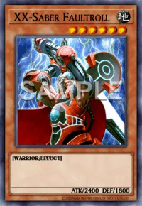 XX-Saber Faultroll, Yu-Gi-Oh! card, EARTH