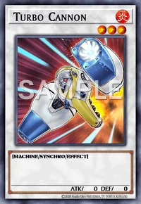Turbo Cannon, Yu-Gi-Oh! card, FIRE