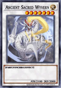 Ancient Sacred Wyvern, Yu-Gi-Oh! card, LIGHT