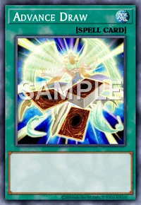 Advance Draw, Yu-Gi-Oh! card, SPELL