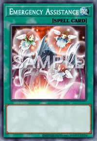 Emergency Assistance, Yu-Gi-Oh! card, SPELL