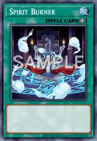 Spirit Burner, Yu-Gi-Oh! card, SPELL