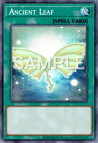 Ancient Leaf, Yu-Gi-Oh! card, SPELL