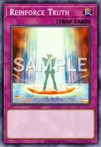 Reinforce Truth, Yu-Gi-Oh! card, TRAP