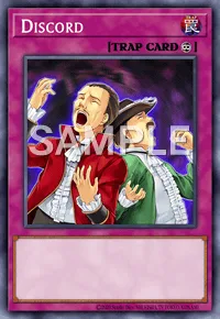 Discord, Yu-Gi-Oh! card, TRAP