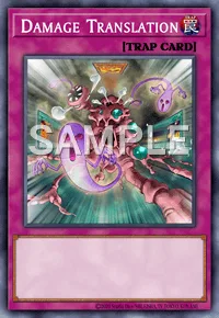 Damage Translation, Yu-Gi-Oh! card, TRAP